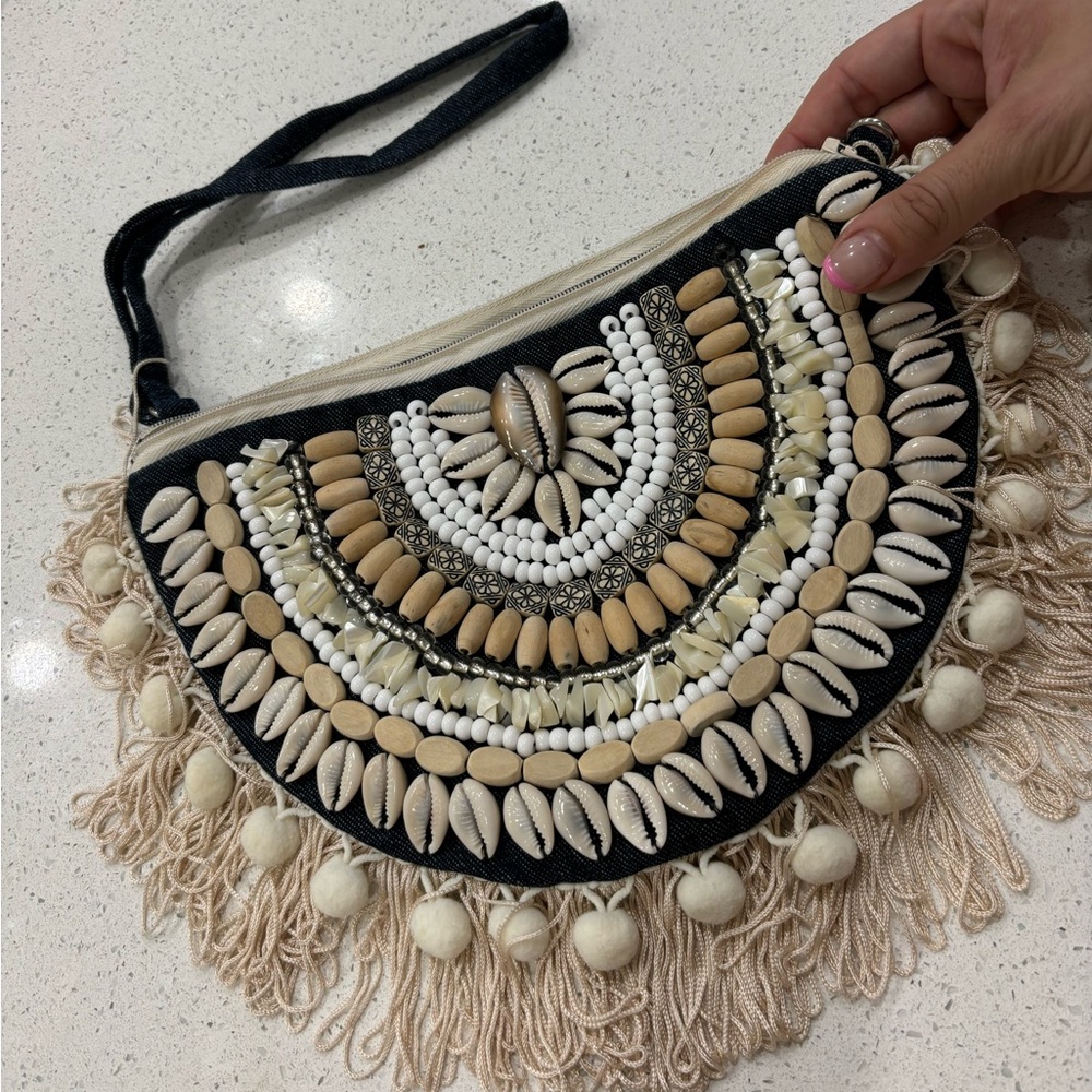 Handmade boho purse